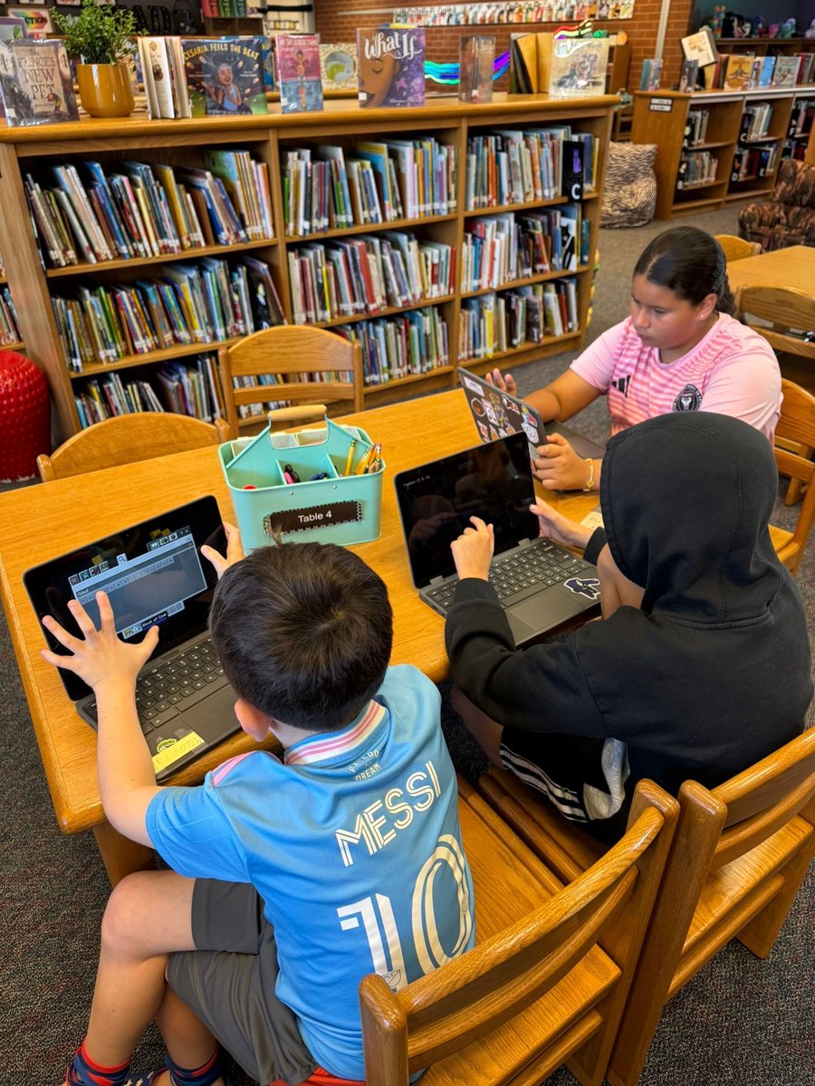 MrsLibraryLady8's tweet image. Our dive into Computer Science this week in the library has been exciting! Students in grades 3-5 have been using Minecraft Education to bring book characters to life. Their boundless imagination is truly remarkable. #MinecraftEducation #CreativeStudents