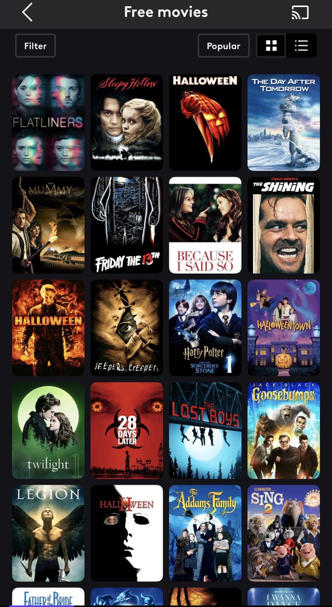 #ad Movie night just got scarier 👀 So many great horror movies 😱👻 and they’re FREE on the <a href="/Xfinity/">Xfinity</a> Stream app! 🍿#Xfinity