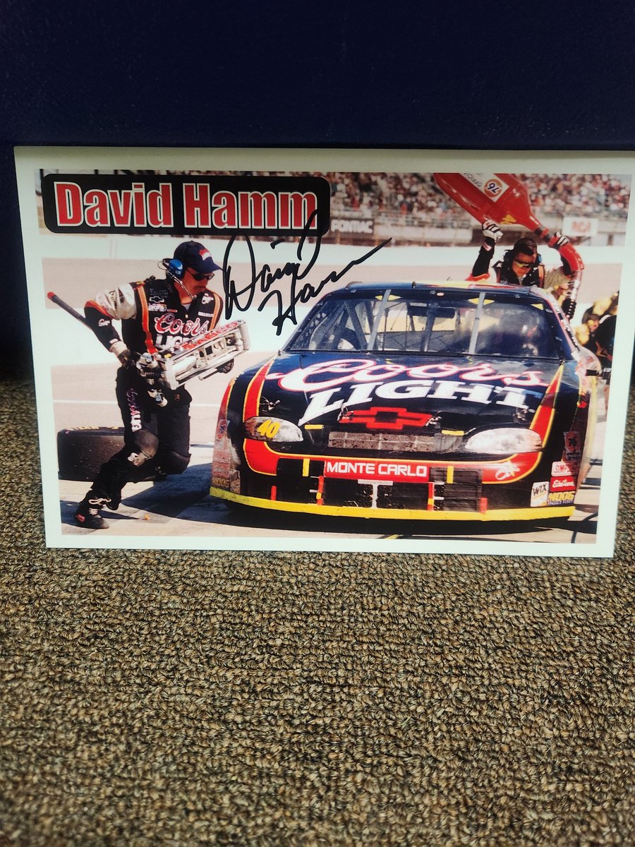 I'm slowly getting back into reality..but thanks for the time this weekend at <a href="/NWBSpeedway/">North Wilkesboro Speedway</a> ..good seeing you again <a href="/dhammiam/">David Hamm ✝️🇺🇸🏁</a> ..been a while but good to see ya👌😁🏁