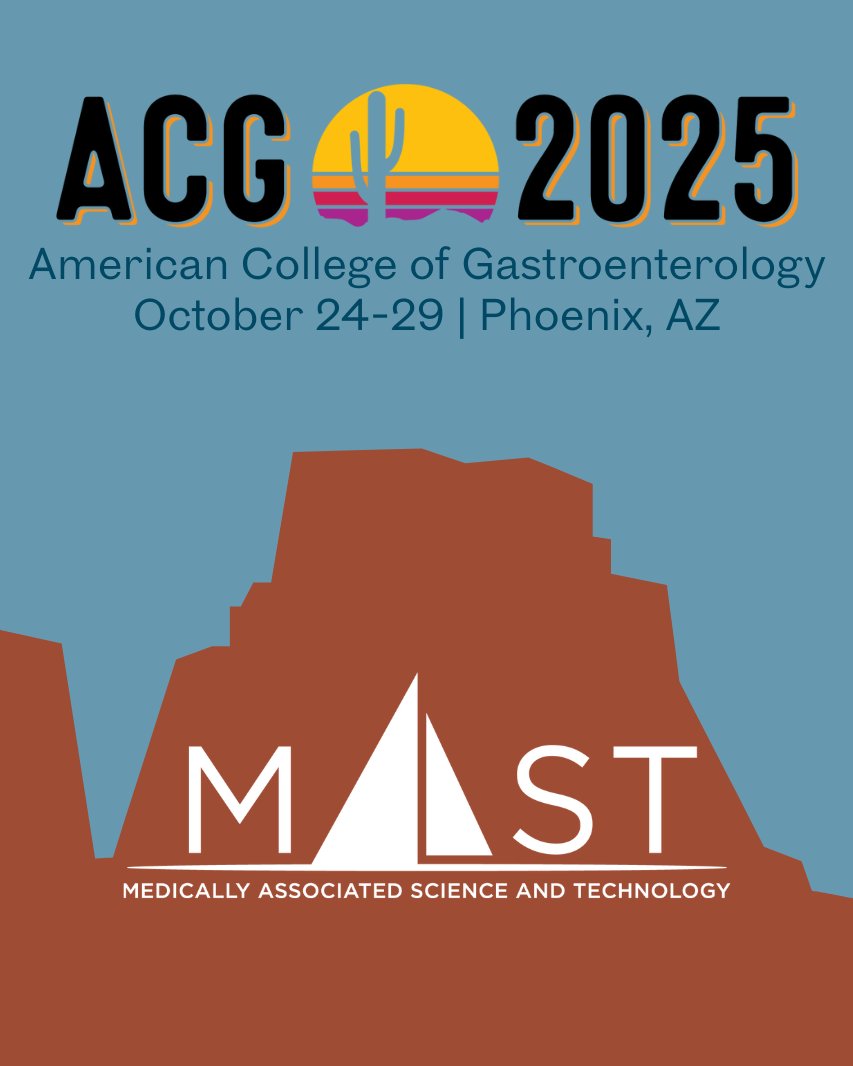 MAST Research Program (@mastprogram) on Twitter photo The American College of Gastroenterology (ACG) Annual Meeting kicks off this weekend! 🚨
Join us in Phoenix, AZ, where the MAST Team will present their latest research to GI clinicians, academicians, and researchers from around the world. 🌵🔥
Can’t make it in person? Stay The American College of Gastroenterology (ACG) Annual Meeting kicks off this weekend! 🚨
Join us in Phoenix, AZ, where the MAST Team will present their latest research to GI clinicians, academicians, and researchers from around the world. 🌵🔥
Can’t make it in person? Stay