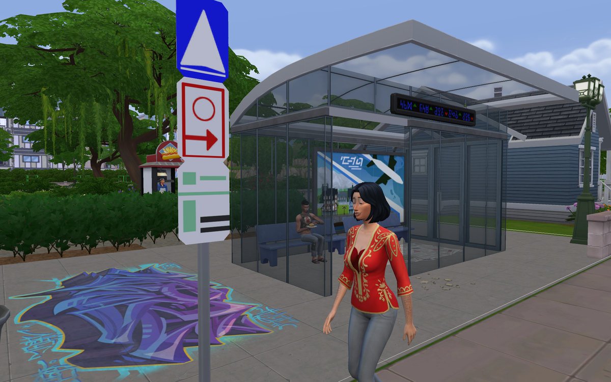 make_it_sizzle's tweet image. 🚏 Car Woohoo 1.5 is finally here!
Introducing the Landgraab Shuttle Transit System — buy tickets, ride in style, and maybe fall in love at the bus stop. 💋
Perfect for public venues & city builds! #TheSims4