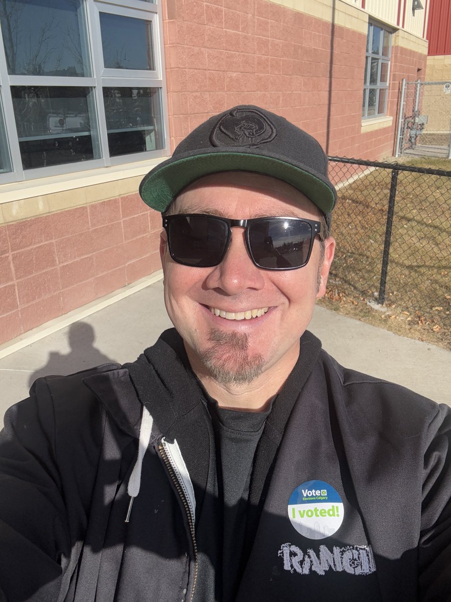 Grateful to have voted today in a country that still allows for regularly scheduled bloodless coups for all levels of govt. 

Extra grateful to have been able to vote for some amazing candidates, <a href="/LauraHack34/">Laura Hack</a>, <a href="/YuleLoveYYC/">Andrew Yule</a>  &amp; <a href="/JeromyYYC/">Jeromy (Pathfinder) Farkas</a>!

#yyc #yyccc