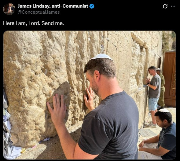 The Fraud that Is James Lindsay Captured in One Image

James Lindsay’s entire project aims to neutralize any emerging racial or ethnocultural consciousness on the Right by portraying it as a reflection of the “Woke Left.” In his account, those who recognize the demographic and