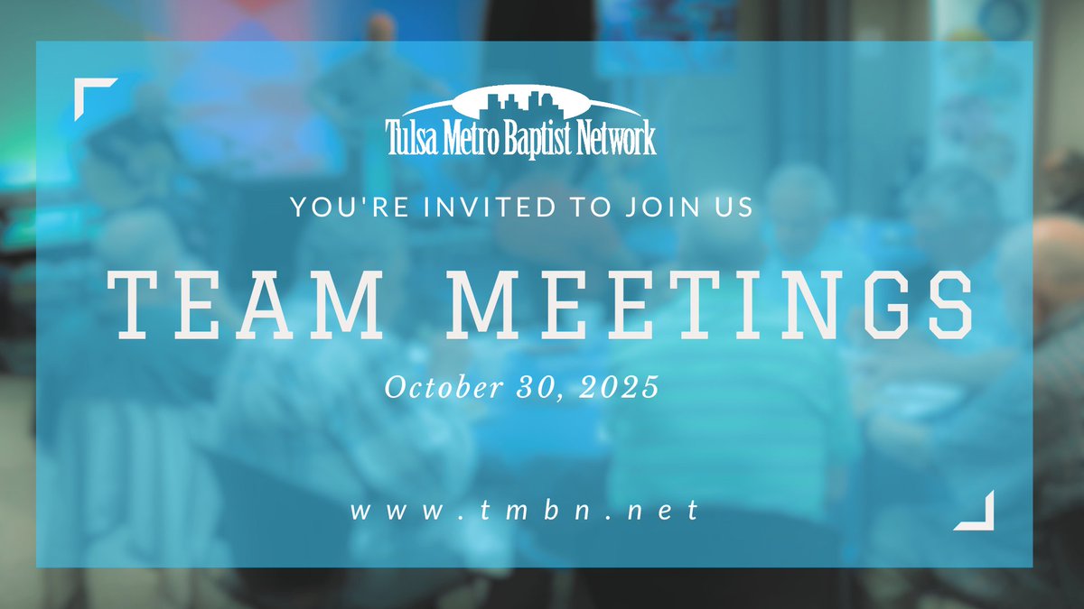 TMBNdotNET's tweet image. RSVP Soon! Team Meetings and A-Team Lunch--Thursday, October 30!  conta.cc/4ozAuAt