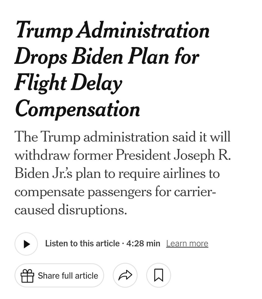 Lol literally your own administration.