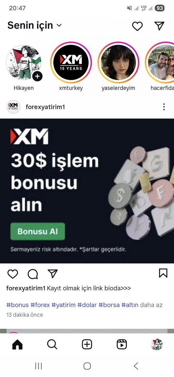 ForexGunlukler's tweet image. Bir yatırımcımız 300 dolar 1 milyon 400 bin dolar yaptı. 
Bugün parasını çekti. Para hesabına net 5 dakikada geldi.
Yani #XM bu yüzden dünyanın en iyi kurumu. 
affs.click/toaPp
Hemen linkten kayıt ol ve kazanmaya hemen başla.
#forex #altın #bist100 #Bitcoin #Ethereum