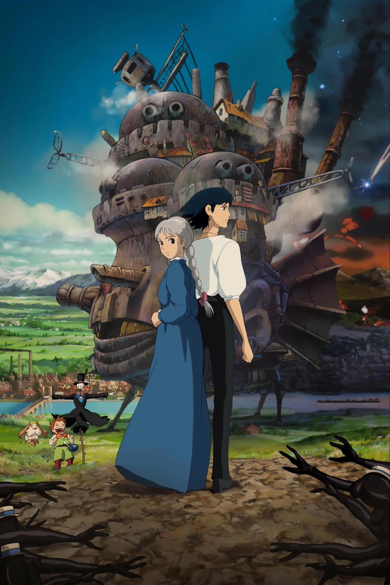 DiscussingFilm's tweet image. Christian Bale was asked which of his movies he would show to kids 

“‘Howl&apos;s Moving Castle’... masterpiece”

(Source: joy.of.everything/IG)