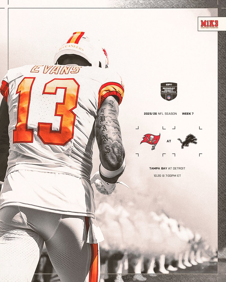 HE'S BAAAAAAAAAAAAAACK 

#TBvsDET | #GoBucs

<a href="/Buccaneers/">Tampa Bay Buccaneers</a> | @MIkeEvans13_