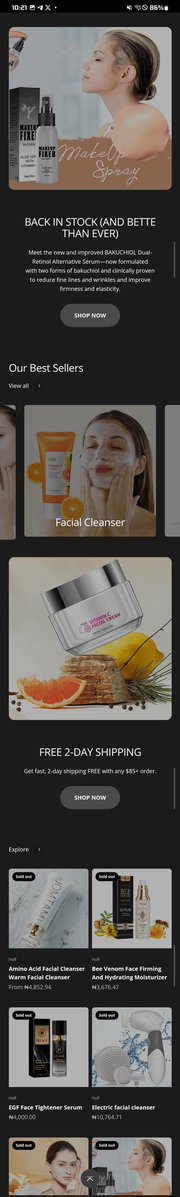 cryptbent's tweet image. Is the best part of building a brand? Watching it find its voice.
Vélaee is still in the works from brand story to store layout, but the vision is clear:
Modern skincare with a soft, luxurious edge.
More updates🕊
#OpenToWork #ShopifyDeveloper #Ecommerce #WebDesign #Shopify