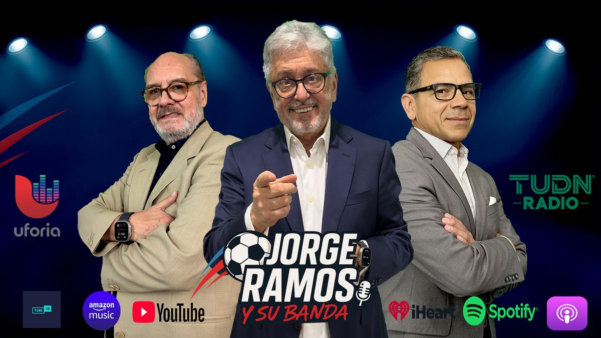 ¡Explota el debate! Mira lo que se habla hoy 👀
“Fútbol total: la Liga MX arde y el Real Madrid se roba el show 💣” <a href="/JorgeRamosFUT/">Jorge Ramos</a> <a href="/mayorga1/">ricardo mayorga</a> <a href="/PolancoESA/">Elmer Polanco</a> #EnVivo 6pm ET | 3pm PT 📻 <a href="/TudnRadio/">TUDNRadio</a> 📺 youtube.com/live/uIUJINxVp…
¿Te lo vas a perder?😬
#futbol #championsleaugue