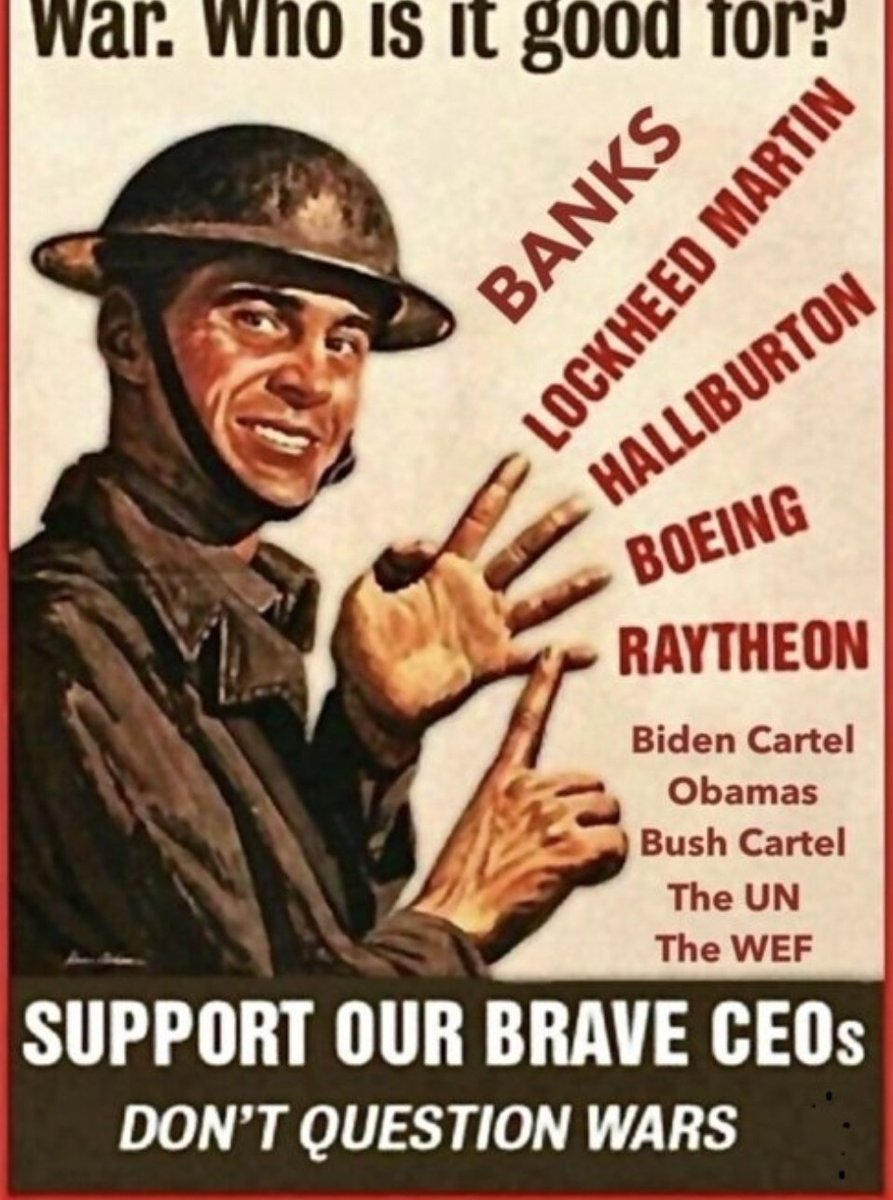 DavidLTork's tweet image. My daughter nor my son should be in combat!  Warmongers, supporters of Israel 🇮🇱  Ukraine🇺🇦 YOU can send you sons and daughters to die  in #EndlessWars! Follow the $, who profits? Banks and weapons manufactures, #WarIsARacket #EndlessWars