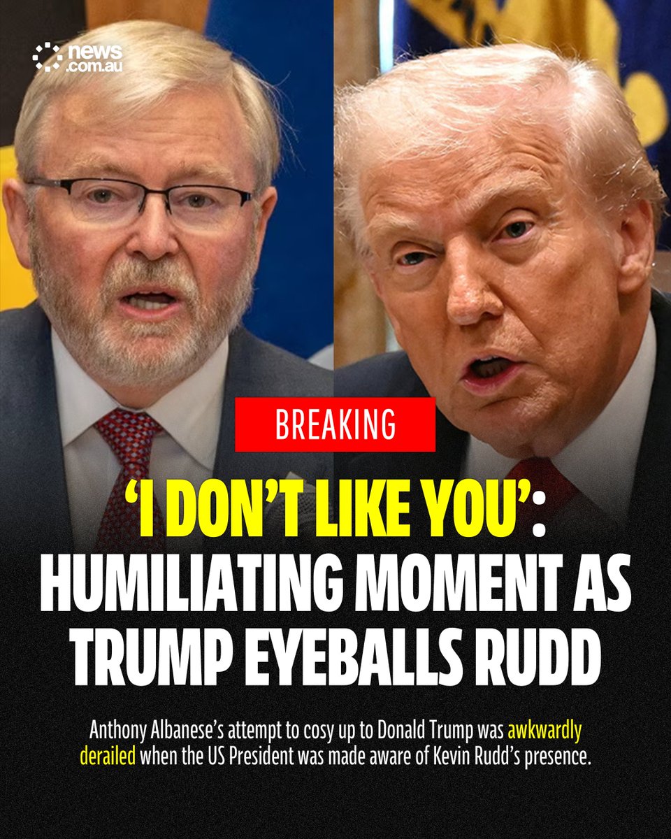 sussanley's tweet image. Anthony Albanese sent Kevin Rudd to Washington to represent Australia and it took him almost a year to get a meeting with the President.
Rudd publicly attacked Donald Trump in 2020, yet the Prime Minister still made him our ambassador.
It was a political choice, not one made in…