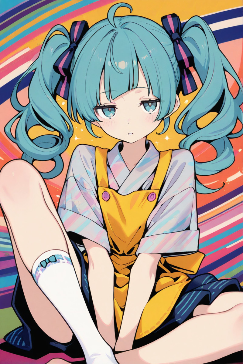 jitome_ai's tweet image. ✨Jito~ ✨Thank you for 400 followers💕
✨This piece was inspired by image generation itself. Thanks as always, AI🎨
✨(画像生成そのものをイメージした一枚。AIもいつもありがとね)

HatsuneMiku #AIart #AIイラスト

✨引用元で、毎日ジト目を募集中！
