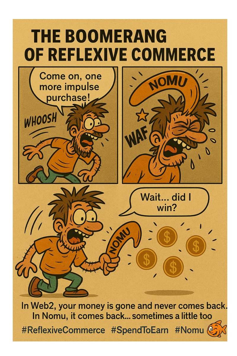 gussa781's tweet image. 💸 Web2 me: money gone, pain stays 😩
💥 #Nomu me: money go, money come back… with leverage 😅

🌀 #ReflexiveCommerce just dropped.
⚡️ #SpendToEarn #Nomu
👉 t.me/NomuReferralsB…

🚀 Presale — #SwissBorg: Oct 23 and #BorgPad: Oct 27
🌐 TGE: Oct 28
