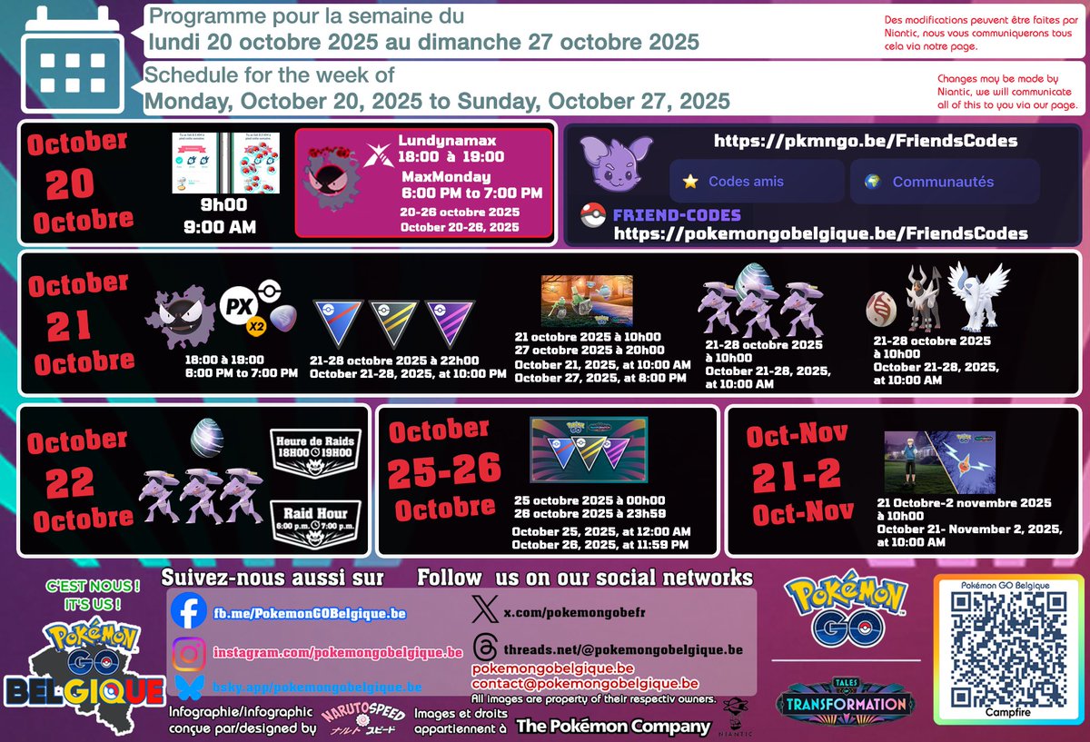 #pokemongobelgium #pokemon #pokemongo #talesoftransformation
#pokemongoapp #pokemongoappfr
#pokemongofr #pokemonfr #PokémonGoBelgique #niantic #Scopely #ポケモンGO