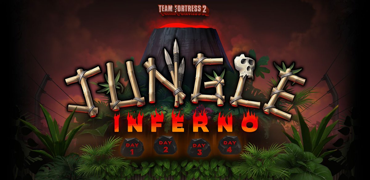 LambdaGeneration (@lambdagen) on Twitter photo Team Fortress 2's Jungle Inferno update was released 8 years ago! Team Fortress 2's Jungle Inferno update was released 8 years ago!