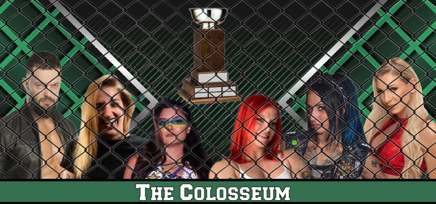 WrestleLeague1's tweet image. And so...

@zachporterpw 
@Filthy_Yenn 
@DarcyGrav3s 
@M0LLY_HATCHET  
@Punk_Whore_Amy 
@Classy_BinxPage 

The final six. The brave souls entering the Colosseum.
6 will enter.

Only 1 can win.

Good luck.