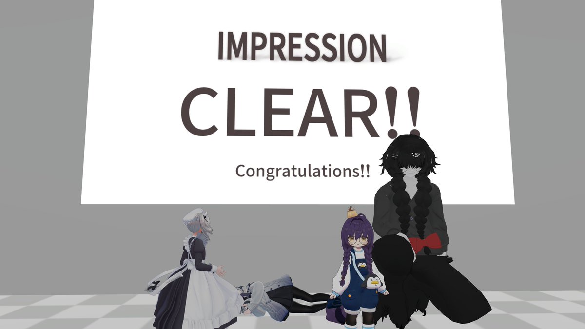 rKudoVRC's tweet photo. #VRC_ClockBack
ひじょーーにギミックがおもろかった。クソガキプフェルに振り回されていた
「IMPRESSION」
とんでもねえ問題3つくらいあったな...
#Q_あの君
奇麗なワールドで、問題の難易度もいい感じだった。
「6+3の謎」
おれは、なにをさせられていた...? https://t.co/JAlFQItb2p