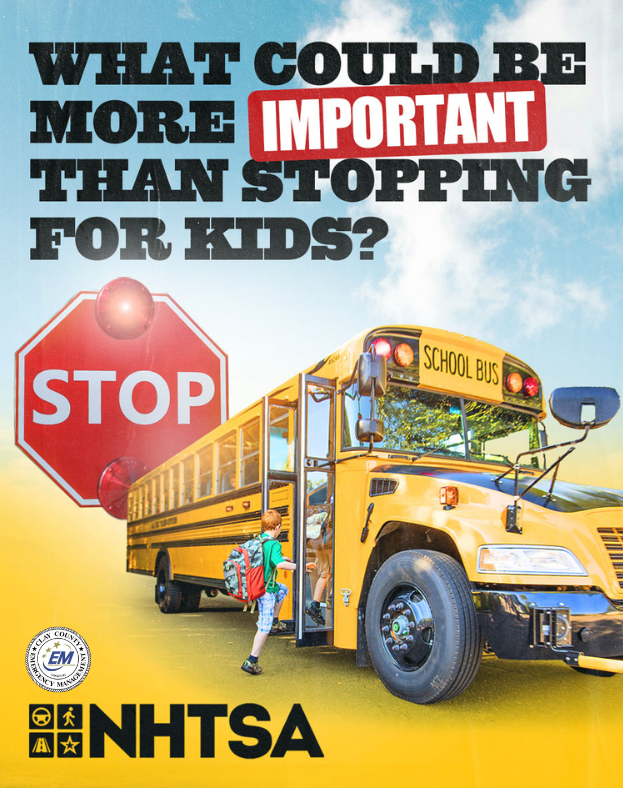 It’s illegal in all 50 states to pass a school bus when the stop arm is out with flashing red lights. Always stop when the stop-arm is out! #BePrepared #HaveAPlan