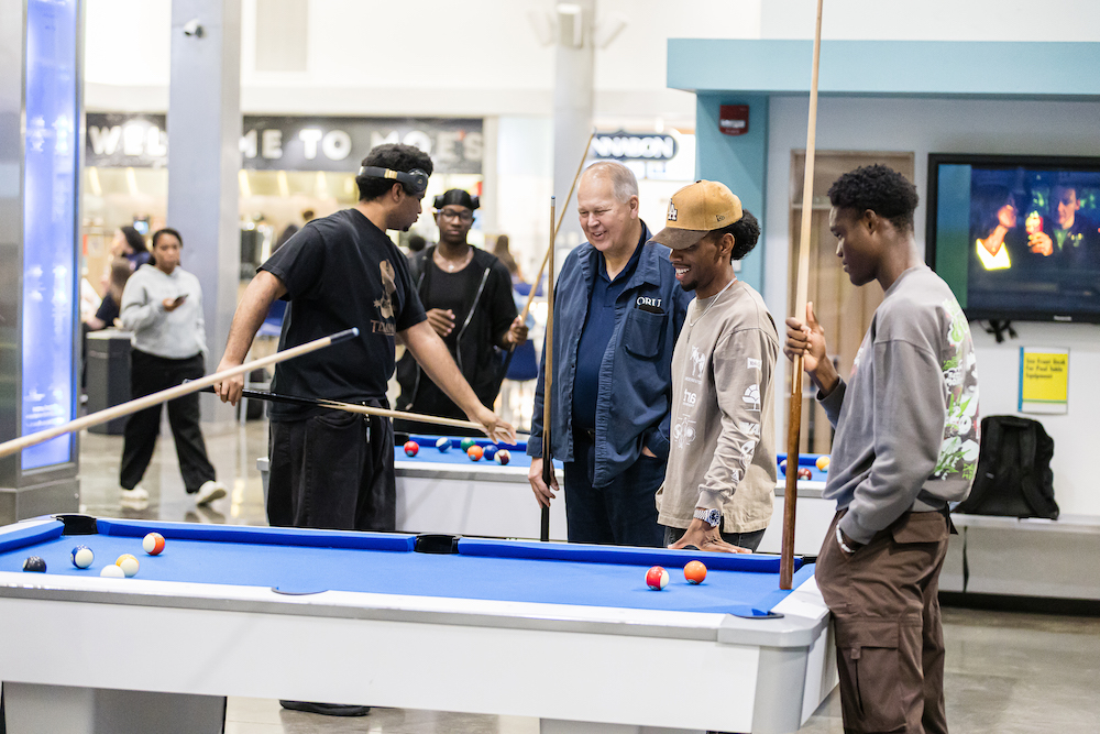 Taking the time to hear from, learn from, and share experiences with ORU’s amazing students | ORU’s Resident President 2025