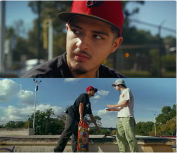 JaceSerrano's tweet image. S.K.A.T.E. (written/directed by @tschrack and co-produced by @gabebraxton ):
An American skateboarder’s session gets derailed when a French skater challenges him to a game of S.K.A.T.E.
A sports drama with an excellent premise, skilled direction, and gorgeous cinematography.