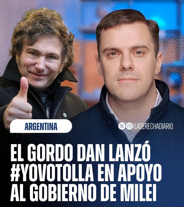Tv_Libertaria's tweet image. 🇦🇷 HAGAMOS TENDENCIA #YoVotoLLA
✅Comenta abajo #YoVotoLLA