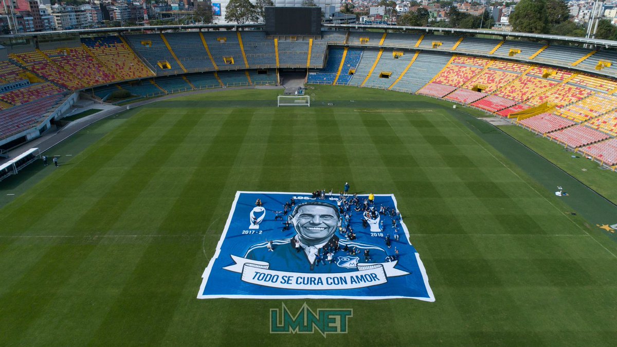 Gracias a todas las personas que hicieron posible este homenaje al profesor Miguel Ángel Russo, darle las gracias a todas las barras tradicionales de <a href="/MillosFCoficial/">Millonarios FC</a> y a los medios partidarios que apoyaron el homenaje <a href="/losmillonarios/">LosMillonarios.Net ( LM.Net ) ⭐️16</a> y <a href="/Azul_Total/">Azul Total</a> #RussoEterno