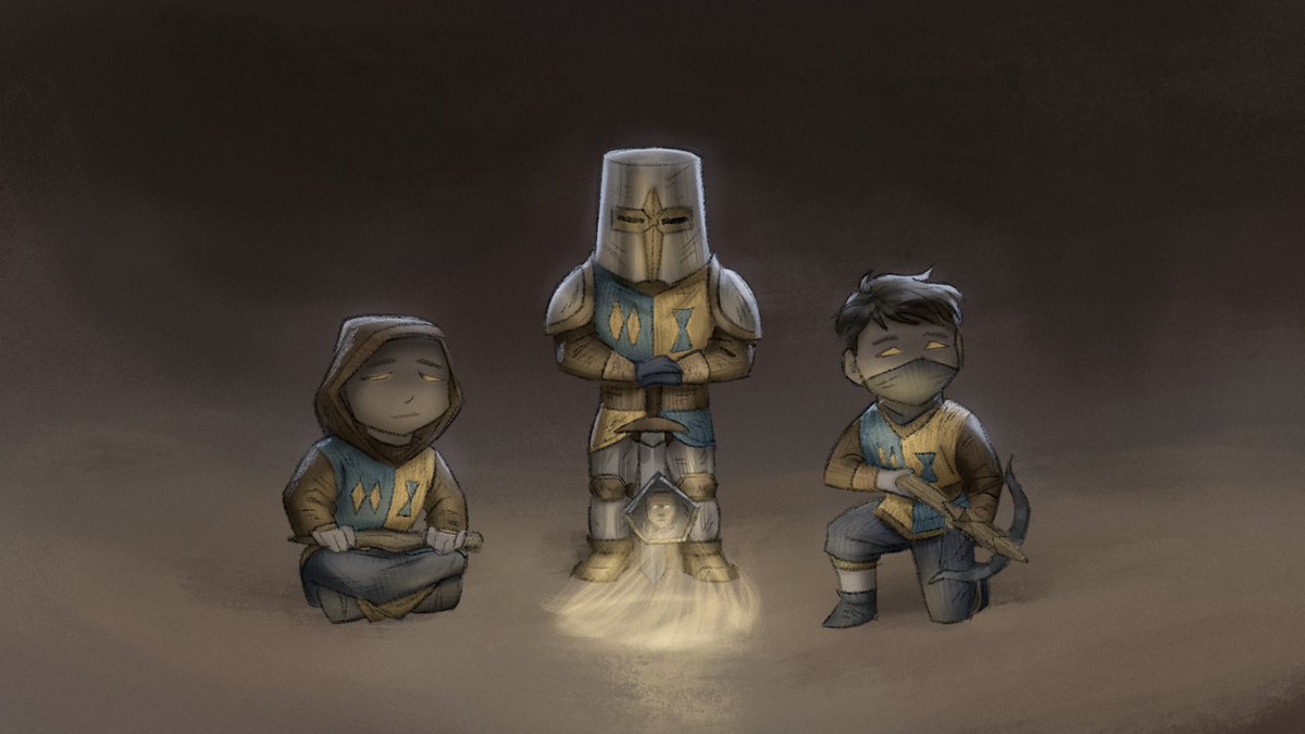 Guardian Thrall 🔷🟨. #osrs