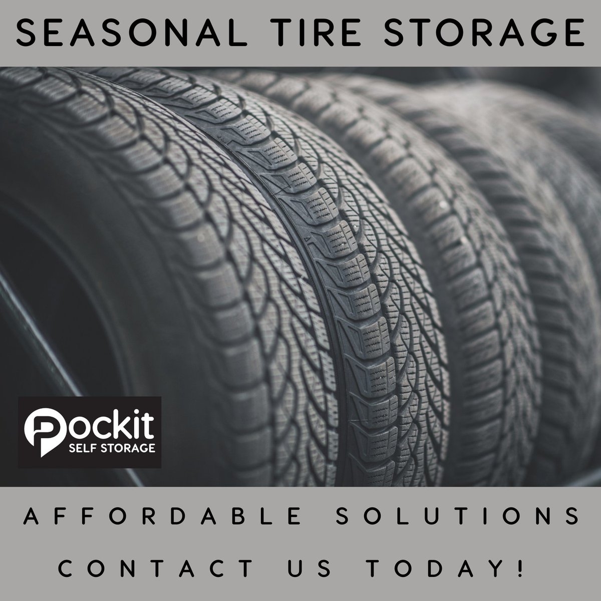 PockitStorage's tweet image. 🚗 Swap, Store &amp;amp; Save This Season!
Don’t let your extra tires take up space at home — keep them safe, clean, and out of the way with Pockit’s low-cost tire storage solutions! 🛞💨

pockitselfstorage.com/locations 

#PockitSelfStorage #TireStorage #SeasonalStorage #WinterReady
