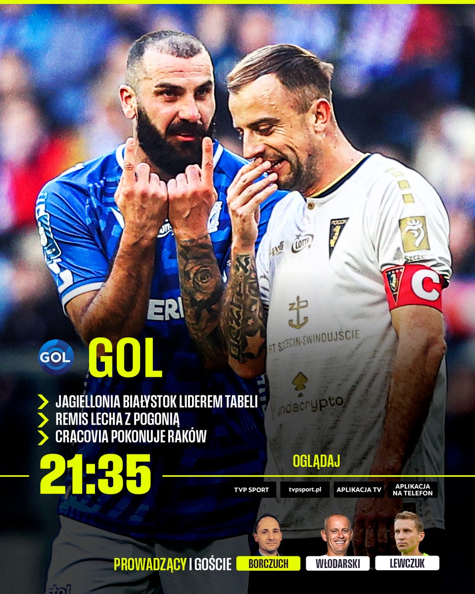 Podsumowanie 12. kolejki PKO BP Ekstraklasy w magazynie GOL ⚽️

Zaprasza <a href="/SzymonBorczuch/">Szymon Borczuch</a> i jego goście!

🔴📲 Oglądaj ▶ sport.tvp.pl/89325591/