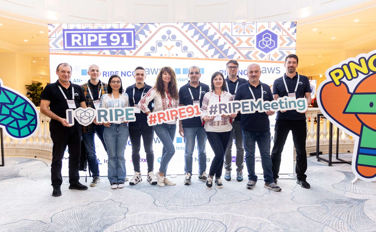 RIPE 92 - Edinburgh, Scotland tweet media