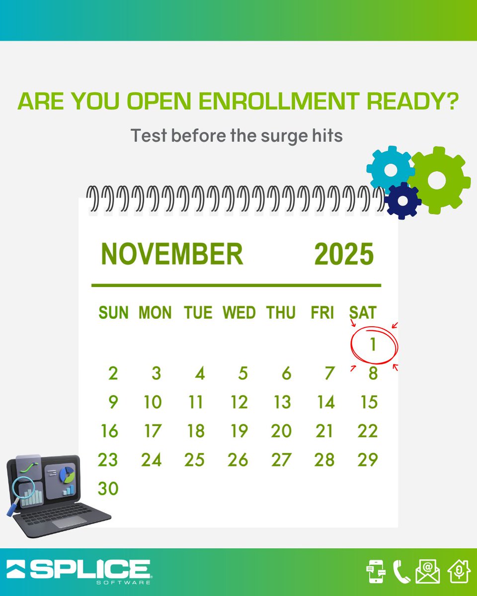 SPLICESoftware's tweet image. ⏳ Open enrollment is almost here!

💡 Watch our on-demand panel to see how insurers are optimizing ops + CX with agility and automation to handle the seasonal surge: hubs.la/Q03Pcyb30

#OpenEnrollment #InsuranceCX