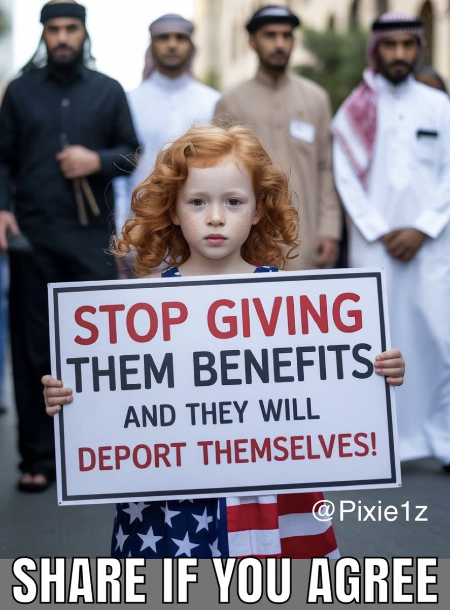 ƤƖҲƖЄ (@pixie1z) on Twitter photo Stop giving them benefits & they will self deport. Stop giving them benefits & they will self deport.