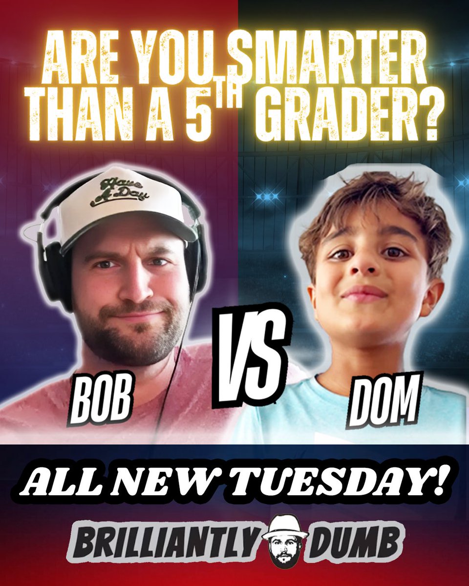 Tune in tomorrow for another round of Bob vs Dom!