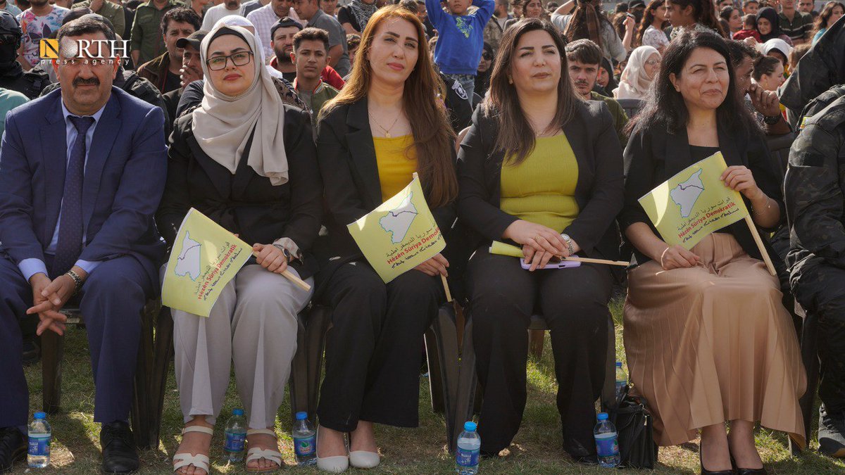 NPA_English's tweet image. #Raqqa celebrates 8 years since liberation from ISIS with an SDF military parade and festivities. #SDF #AANES #Syria #Freedom
Zana al-Ali - #North_Press