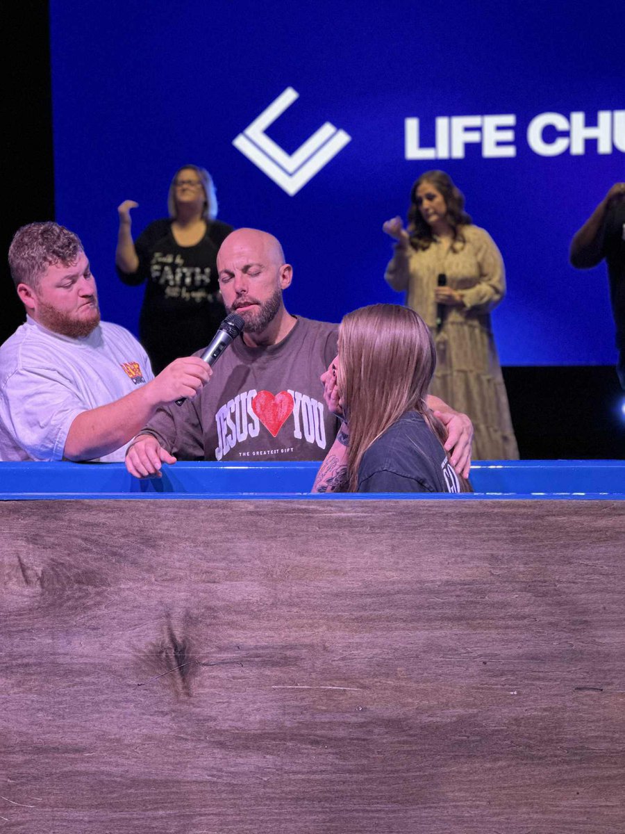 JoshBurnsTech's tweet image. Thank you Jesus for never giving up on me and for always pulling me back into your arms every time I drifted away. 

Being Baptized with my love and sister is something that I will cherish for the rest of my life. 🤍

“And Peter said to them, Repent and be baptized every one of…