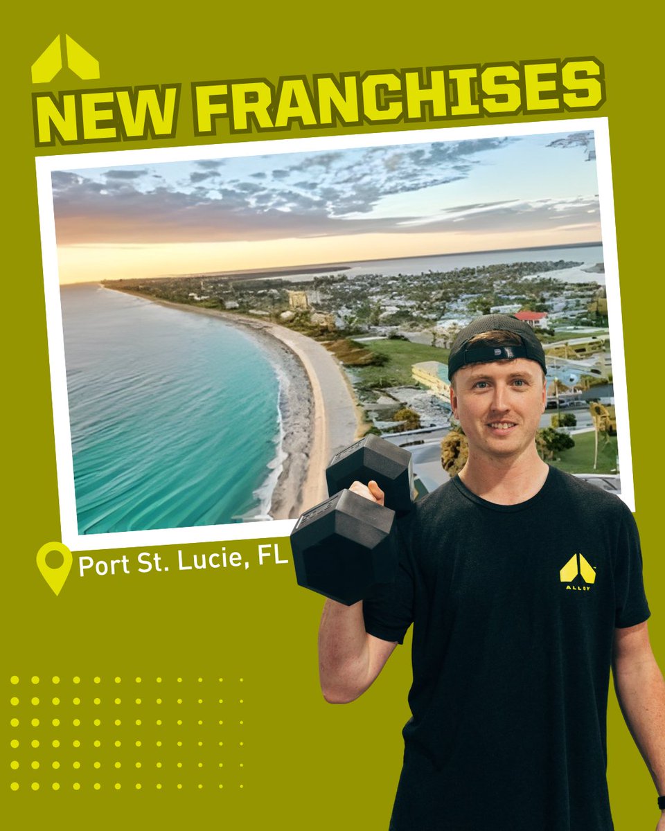 1TeamAlloy's tweet image. 🔥 Alloy Is Coming to Port St. Lucie — Times THREE! 🔥

We’re thrilled to announce not one, not two, but THREE new Alloy Personal Training locations are officially on their way to Port St. Lucie, Florida! 💪🌴

#AlloyPTFranchise #teamalloy #StrongerTogether #personaltraining