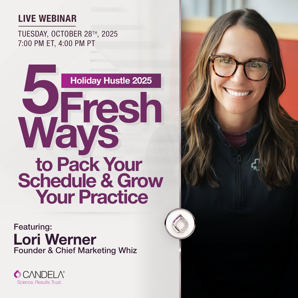 How do the busiest practices keep their schedules packed during the holidays? 🎄 Find out in our free Holiday Hustle 2025 webinar with Lori Werner. She’ll reveal ready-to-use campaigns that drive bookings.

Learn more and register here: bit.ly/46EJmgI
