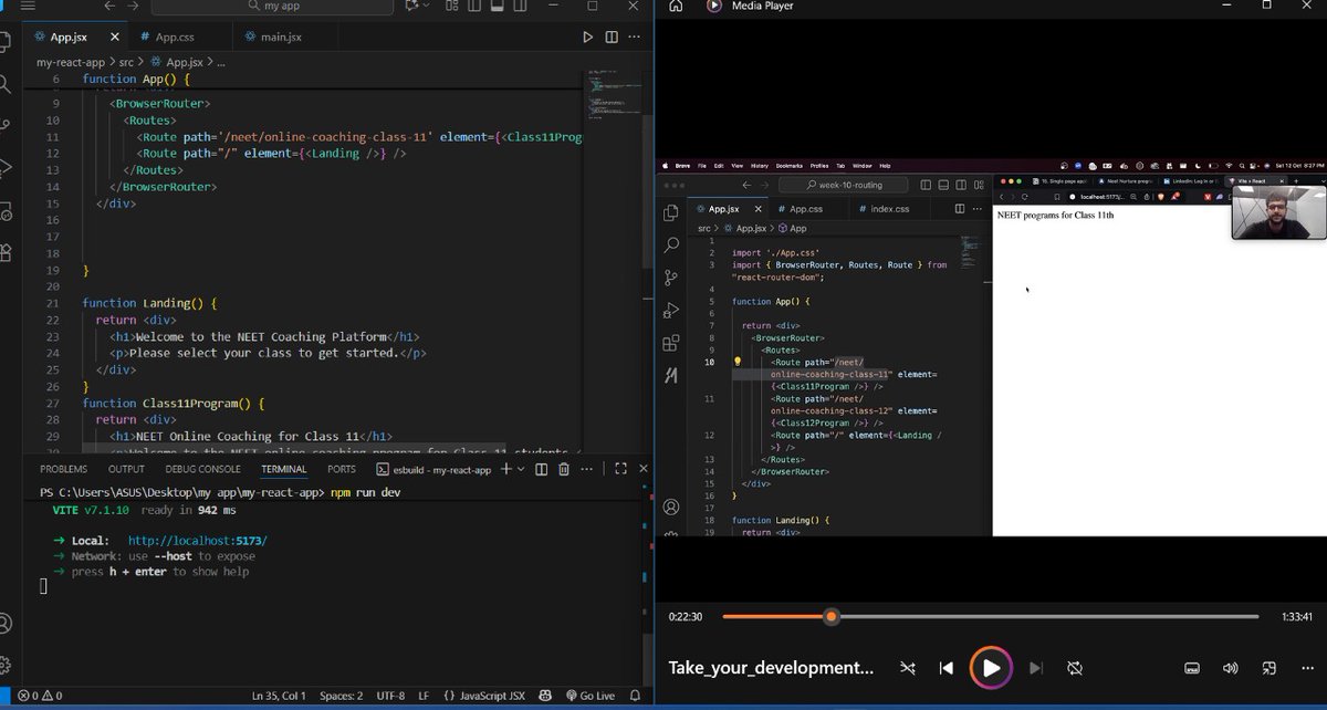 iyoushetwt's tweet image. Day 5
- solved 4 question on cf
- learned use reference in react from cohort 3.0

#cpp #FrontendDev
