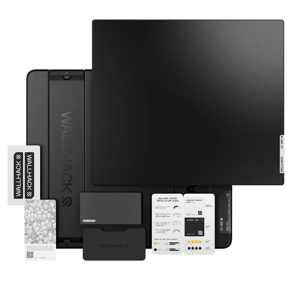 Ayo, guess what? 
#WALLHACK VA-005 Bundle got a restock ✨.
It sold out super fast last time, so don’t miss it!

/ use my discount code "AYUMVU" at checkout!

What material should you pick? PTFE vs UHMW-PE: