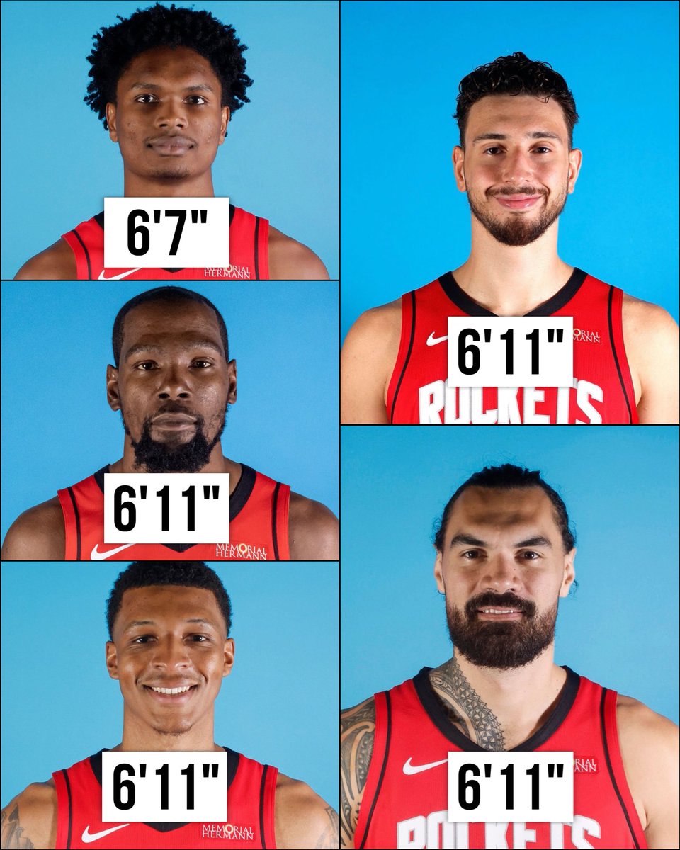 BradeauxNBA's tweet photo. Houston’s official starting lineup opening night 🔥🔥🔥🔥 https://t.co/TtNcgDCAOs