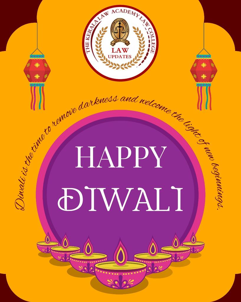 The Kerala Law Academy Law College Thiruvananthapuram 

Wishes "HAPPY DIWALI"
.
.
.

 #kla #lawcollege #lawacademy #lawyers  #generations #keralalawacademy #law #international #india #instagram #laws #llb #trivandrum #life #court