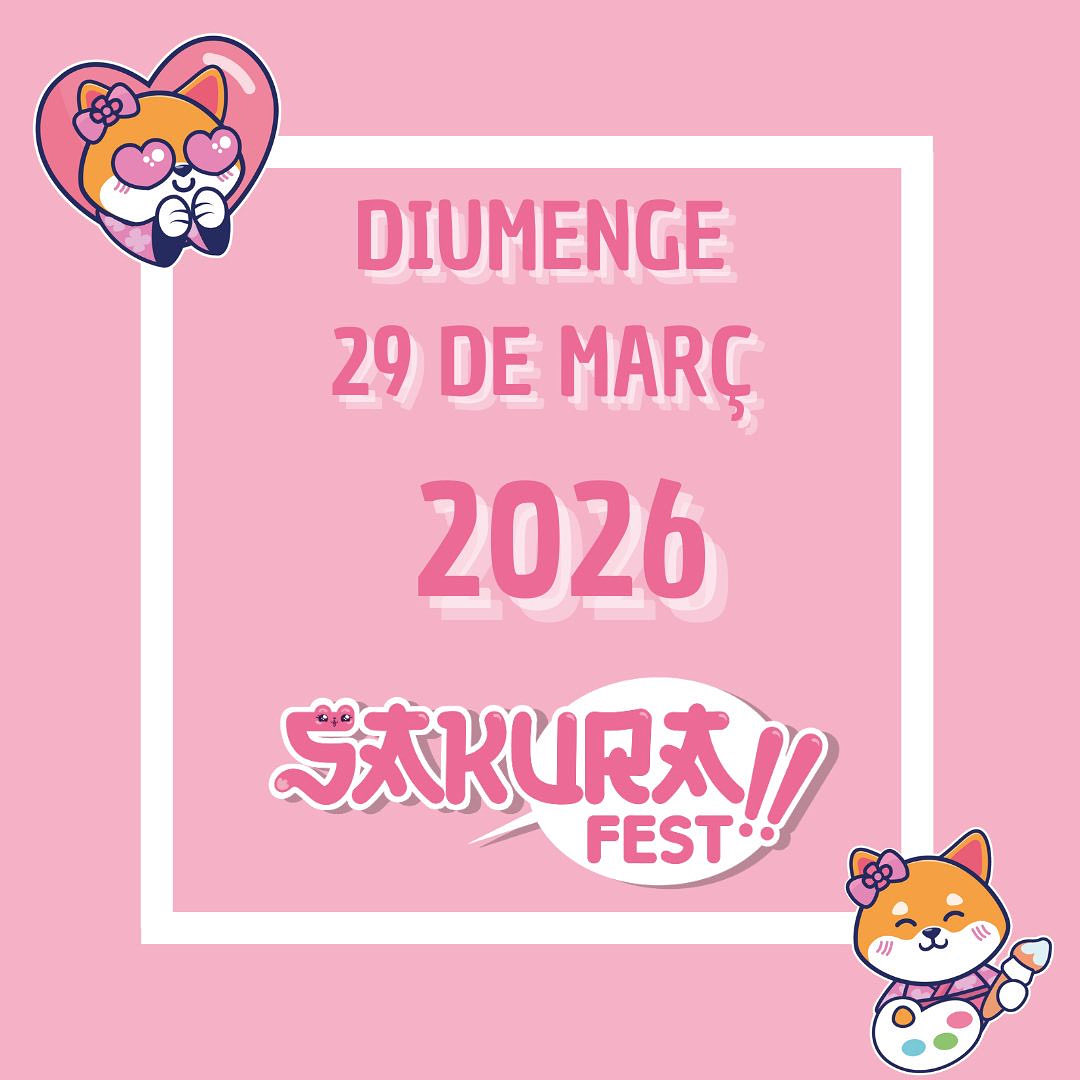Tenim data del #SakuraFestGava 🌸