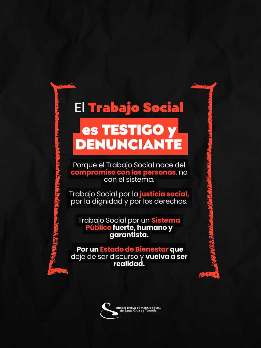 Colegio Trabajo Social S/C de Tenerife tweet media
