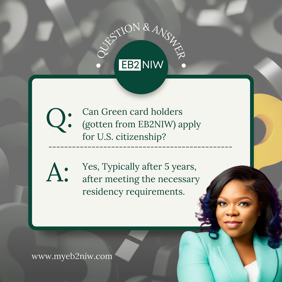 myeb2niw's tweet image. Absolutely! Green card holders who have obtained their permanent residency through the EB2NIW pathway can typically apply for U.S. citizenship after a span of 5 years, once they have fulfilled all the essential residency criteria.

#PathToCitizenship #EB2NIW #USImmigration