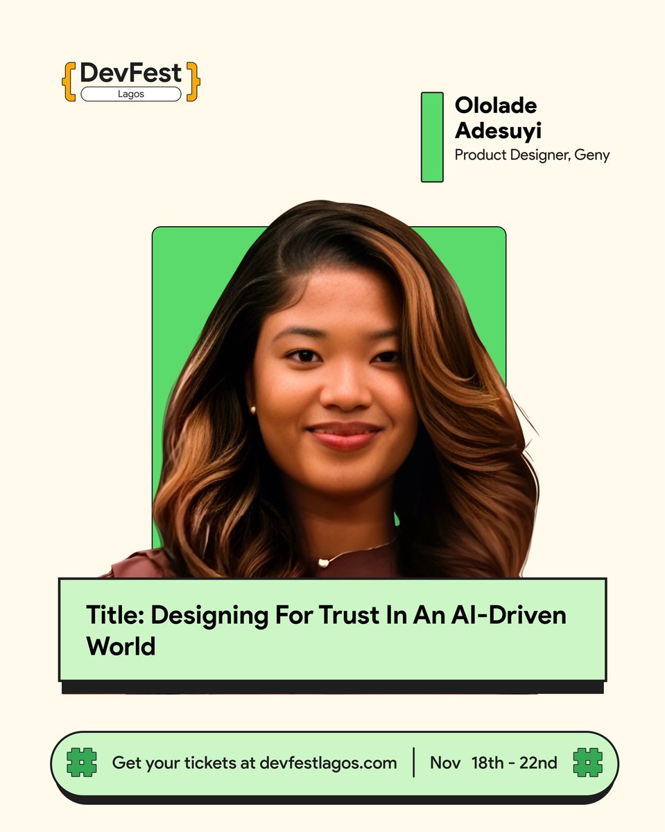 AI is rapidly becoming part of everyday products, but with this growth comes a challenge: how do we make users trust the technology? 

Ololade Adesuyi explores how product designers can create AI-powered experiences that are transparent, ethical, and user-friendly, without