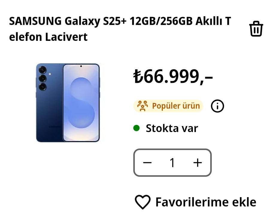 denetlecomtr's tweet image. Takipçi şikayeti:
“Mediamarkt isimli mağaza bu gece yarısı tam tamına 16.000 TL zam yaptı. Bunu duyurabilirsen sevinirim. Telefonun fiyatı 1 aydan fazladır 50.999 TL ve bu gece 16.000 TL zamlanarak 66.999 TL oldu. Bir gecede %31,37 oranında zamlandı. Fırsatçılığın alası var.“