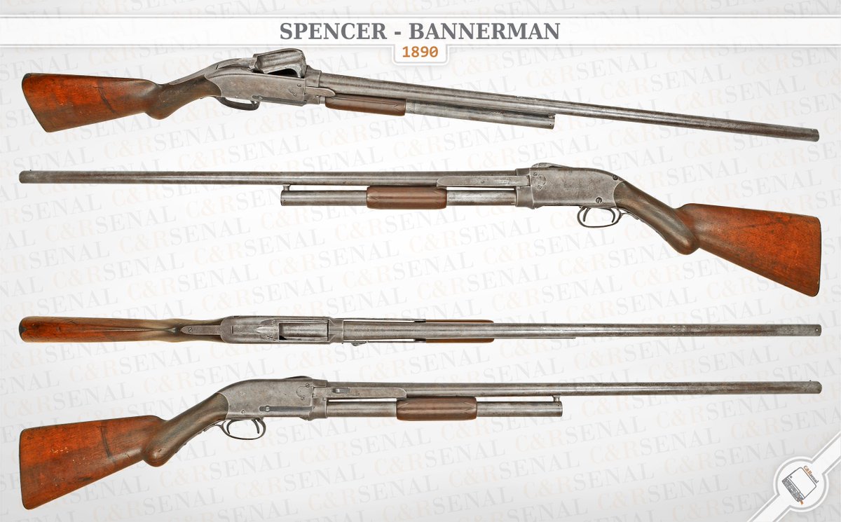 Christopher Spencer's shotgun endeavors weren't proving profitable enough by 1889.  He began missing payments to Pratt &amp; Whitney, who sold the debt over to military surplus magnate Francis Bannerman VI.  Bannerman moved the factory and made minor changes to the product.  The