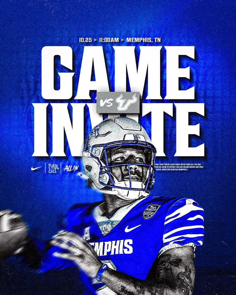 Will be at <a href="/MemphisFB/">Memphis Football</a> this weekend thank <a href="/MonahanBrandyn/">Brandyn Monahan</a> <a href="/RecruitGeorgia/">Recruit Georgia</a> <a href="/BallCoachHP/">Recruiting 1-0-1</a> <a href="/Reach_NIL/">Reach NIL</a>