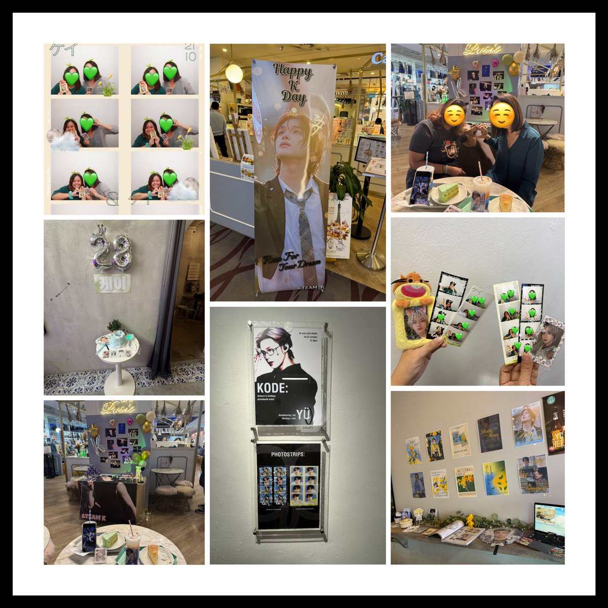 Visited 2 K💚 Bday Fancafes &amp; Photo booths over 2 days ✨ Oct 2025
<a href="/mikinko/">miki　koizumi</a> Sunday fancafe 🫶 <a href="/sunsetsinsaturn/">c ◡̈</a> <a href="/mahatangk/">JOY</a> <a href="/ddalgiyogurtz/">amy :D</a> &amp; Spore Luné who organised Saturday fancafe &amp; photobooths🫶🫶

“To my Yudai K who perked my interest 1st time I saw him even when he was not